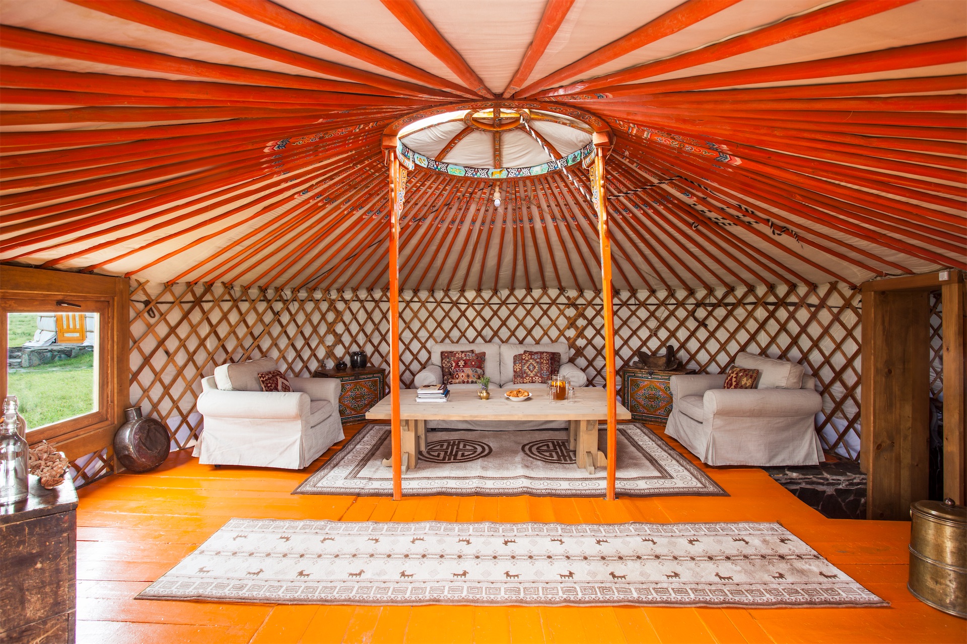 three camel lodge ger lounge