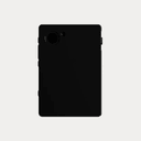 Light Phone III slim case in black back view with camera cutout