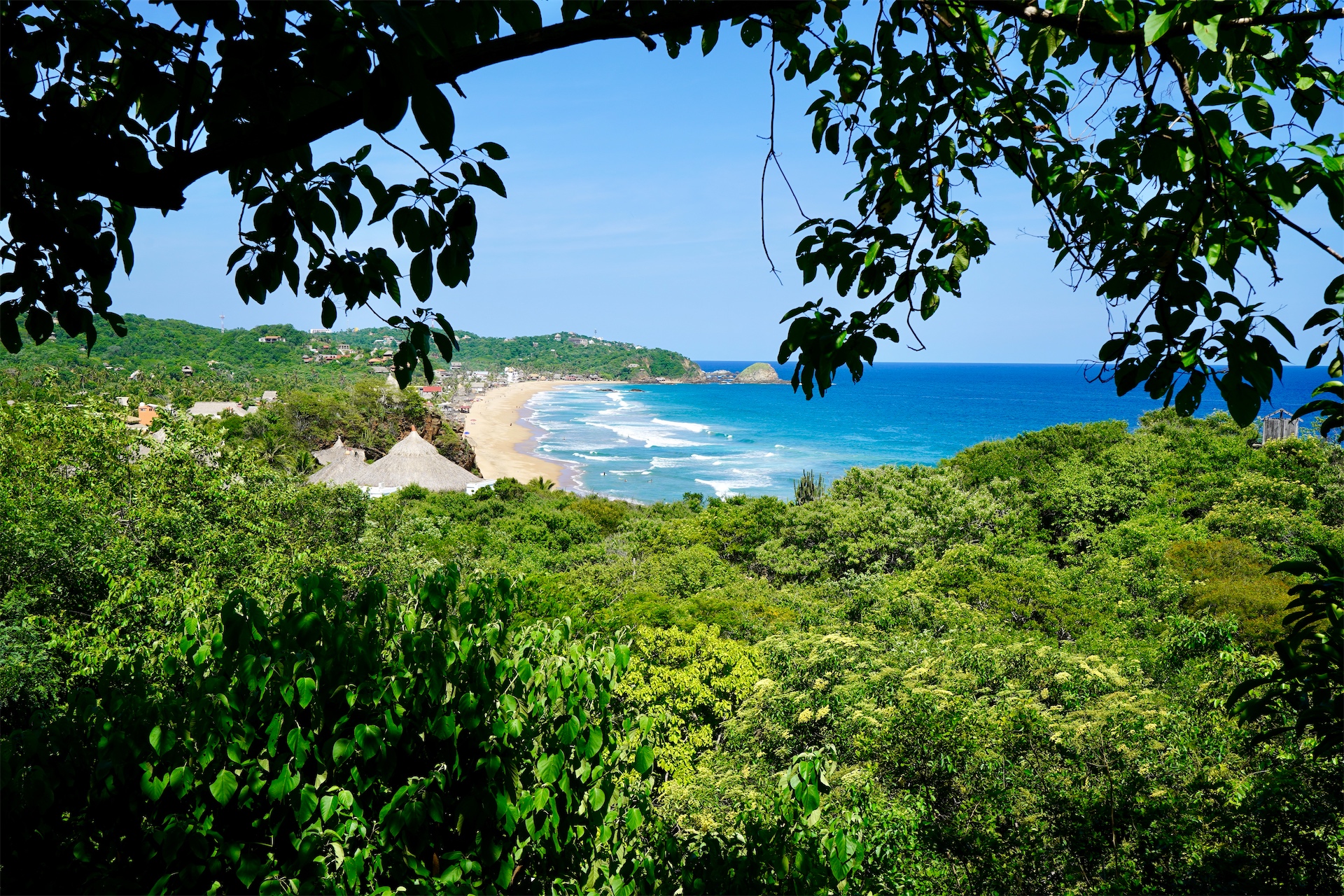 El Guayacan coastal landscape ocean view