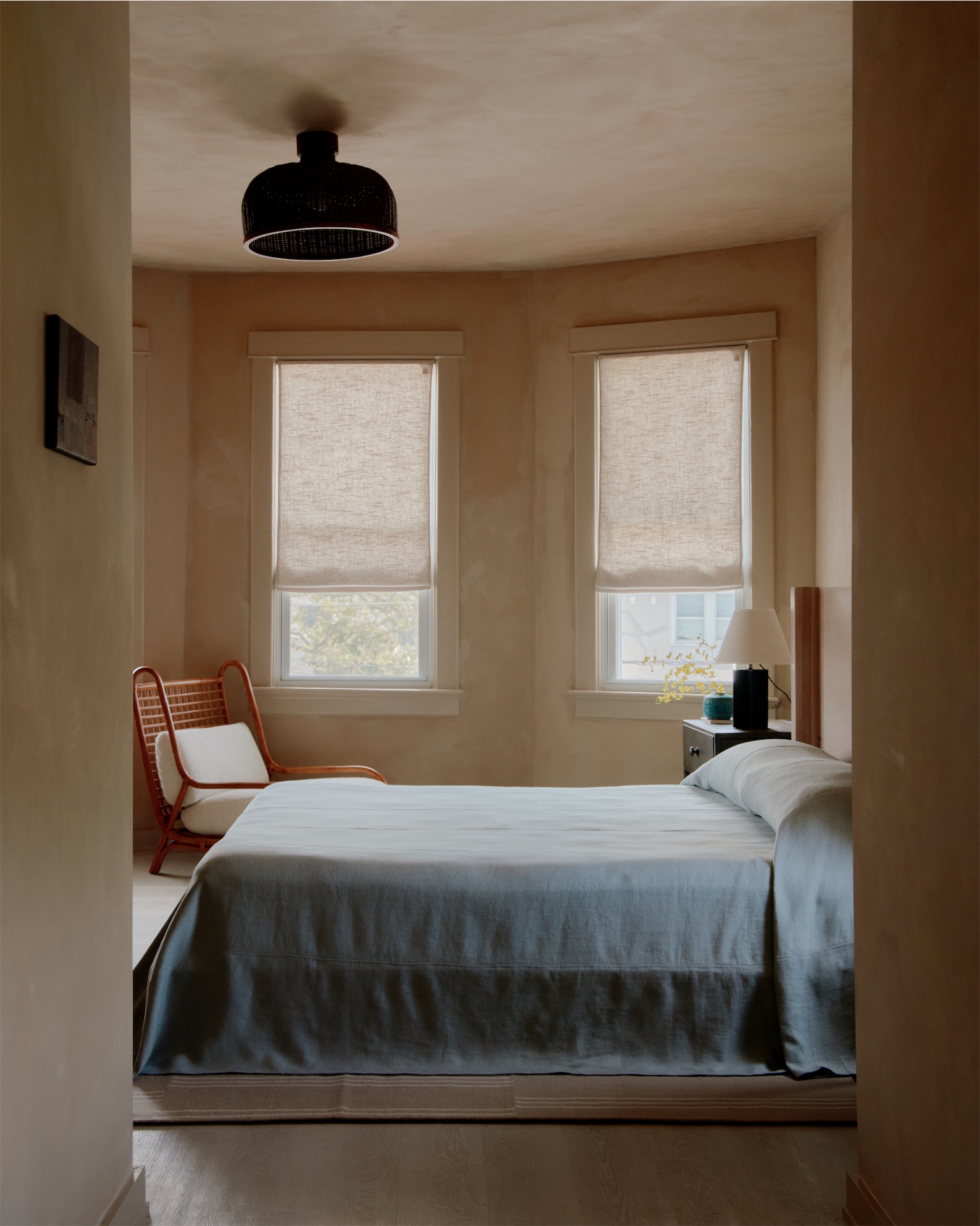 Natural light and soft textures define The James Suite at The James Bradley. Photography courtesy of The James Bradley.