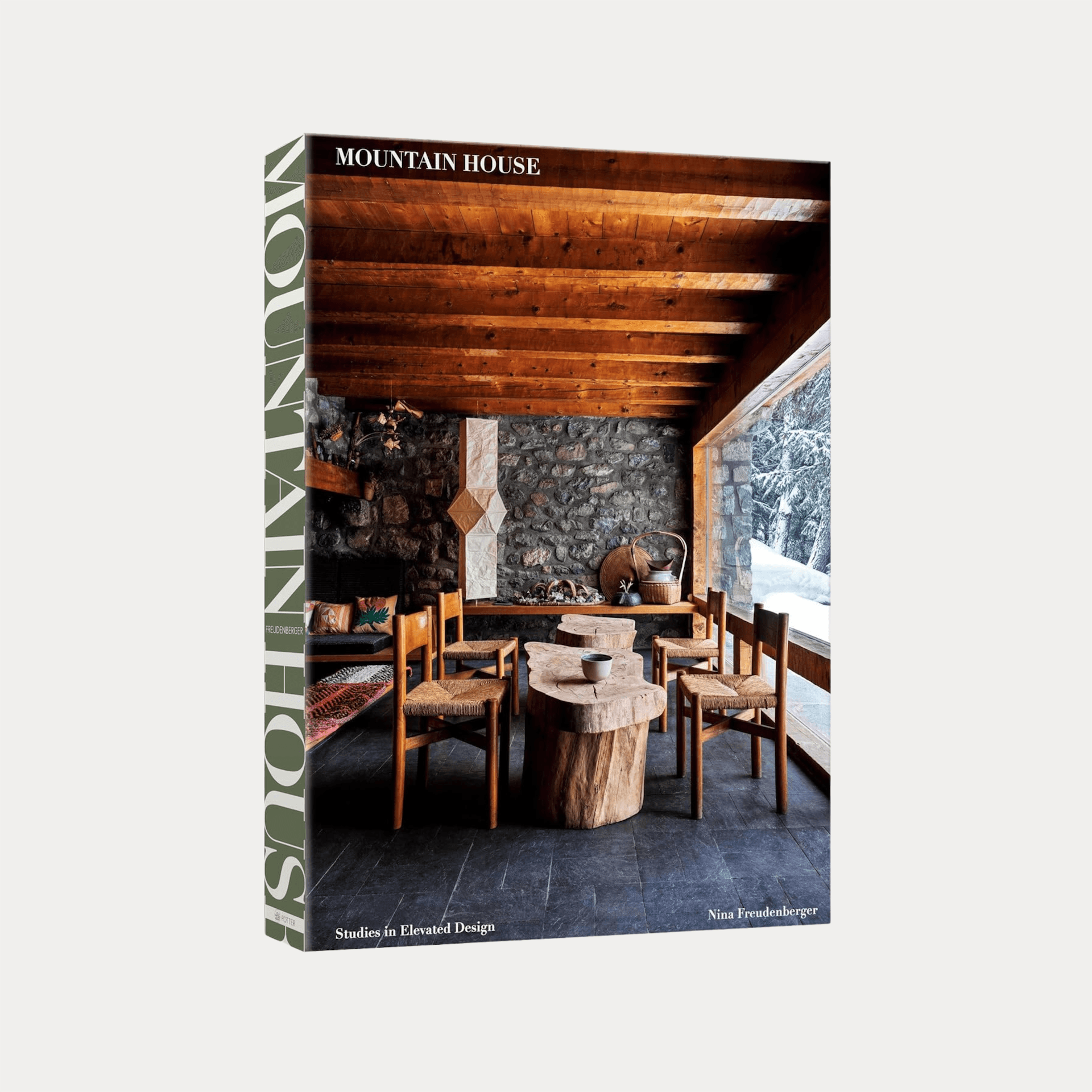 mountain architecture book featuring contemporary alpine house design