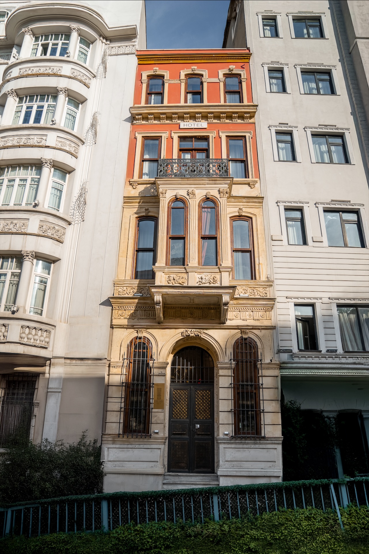 the yard hotel istanbul facade
